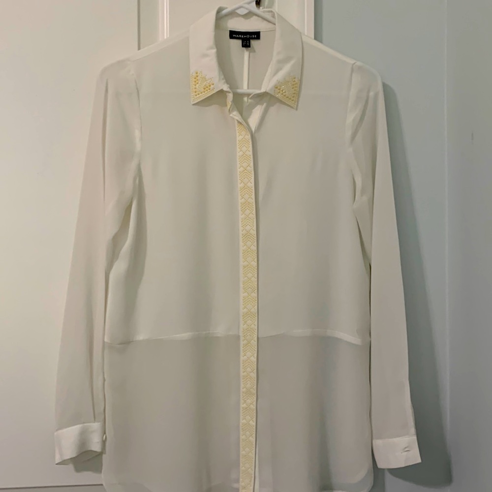 Warehouse UK Women’s Top UK size 8 US size 4 Brand new without tags Polyester